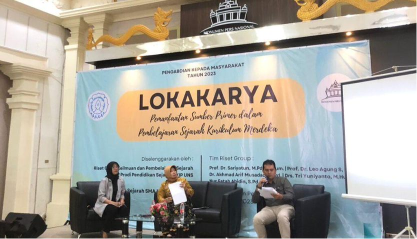 Penguatan Kompetensi Pemanfaatan Sumber Primer dalam Pembelajaran Sejarah oleh Riset Group Keilmuan dan Pembelajaran Sejarah